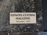 Illinois Central Employee Magazine Lot of 11 magazines All missing family sectio