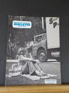 Southern Pacific Bulletin 1973 July Vol57 #6 Vacation Days