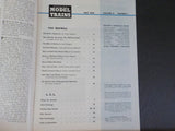 Model Trains 1956 May Scenery for beginners Old time trolley line Rail racks