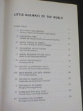 Little Railways of the World By Frederic Shaw with Dust Jacket