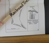 Cable Tram Days by FK Pearson Soft Cover  with loose map