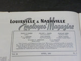 Louisville & Nashville Employee Magazine L&N 1952 April