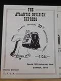 Atlantic Division Express 1980 Lot of 5 Train-Town Bridges Trains chug through m