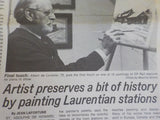 CP Rail News 1981 April 15  Employee Newspaper Creative juices flowing as Family