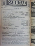 Railroad Magazine 1941 June Props RR movies Alpine Tunn