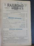 Railroad Stories Magazine 1932 October  Milw Jungle RRing