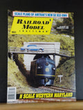 Railroad Model Craftsman Magazine 1993 July Amtrak GE B32-8WH plans