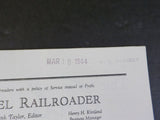 Model Railroader Magazine 1944 March Frank Ellison THe art of Model Railroading