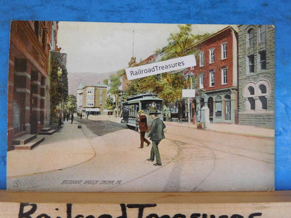 Postcard Broadway Mauch Chunk, PA