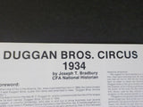 White Tops Circus Magazine 1985 March April Duggan Bros. Circus 1934 Toby Tyler