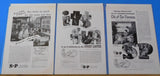 Ads Southern Pacific Railroad Lot #8 Advertisements from various magazines (10)