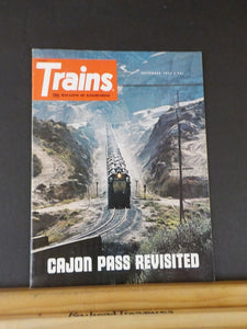 Trains Magazine 1974 September Cajon Pass revisited