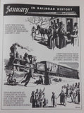 Highlights of American Railroad History 1954 Soft Cover Association of American