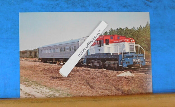Postcard Charleston Chapter of the NRHS locomotive Number 76 w Bristol coach
