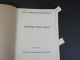 Passenger Traffic Report by Section of Transportation Service  soft cover