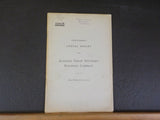 Alabama Great Southern Railroad Company Annual Report 1915 38th  MAP