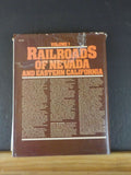 Railroads of Nevada and Eastern California Vol 1 Northern Roads David F Myrick