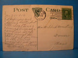 Postcard B&M Station Lynn Massachusetts Postmarked 1916 Lynn MA Boston & Maine