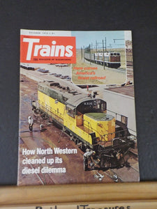 Trains Magazine 1974 October How North Western cleaned up its diesel dilemma