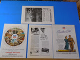 Ads Union Pacific Railroad Lot #41 Advertisements from various magazines (10)