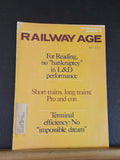 Railway Age 1974 July 29 Short Trains, Long Trains: Pro & Con