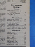 The Whistle Stop 1951 December O Gauge Model Railroading Business car Cook Trans
