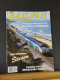 Railfan & Railroad Magazine 1999 February NH Steam Canadian American Sherbrooke