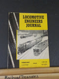 Locomotive Engineers Journal 1952 February Employee Magazine Indian Rys