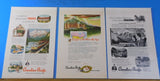 Ads Canadian Pacific RR Lot #9 Advertisements from Various Magazines (10)