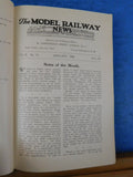 Model Railway News Bound Volume 2  1926 Jan - Dec Clockwork, steam and electric