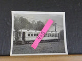 Photo Lehigh Valley Passenger Car #812  4X5 Black & White PA 1950