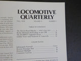 Locomotive Quarterly 1978 Fall Vol 3 #1 NYC CPR KCM&O