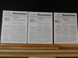 Boston and Maine Historical Society Newsletter 1983 12 issues