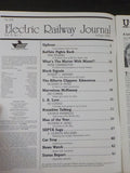 New Electric Railway Journal 1989 Autumn Buffalo Miami Block Signals Alberta Cli