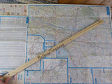 Map New York State Exxon Road map 1977