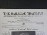 Railroad Trainman Magazine, the 1928 July Canadian Railway news