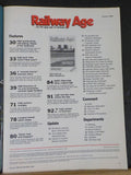 Railway Age 1986 August High productivity at the ehad end Computers take on cont