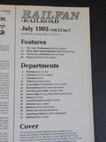 Railfan & Railroad Magazine 1993 July History and Operations of the Apalachicola