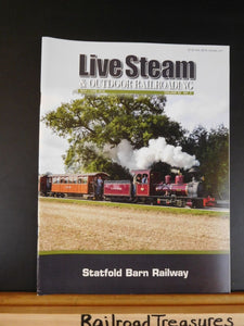 Live Steam Magazine 2016 May June & Outdoor Railroading Statfold Barn Railway