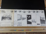Bergen-Rockland Chapter NRHS The Newsletter Lot of 8:1978-1981 various issues