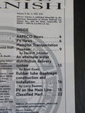 Private Varnish Issue 14 1987 Alternate water distribution system Rubber tube