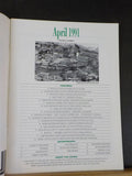 Model Railroading 1991 April Old Sacramento Underground Railroad TP&W SW1500 RY