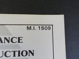EMD Maintenance Instructions MI 1509 HT-B truck assembly