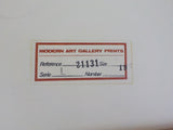 Renaissance Lithographic Print  E. Wonink Still Life in Yellow