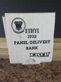 ERTL 1932 Panel Delivery Bank Ethyl Corp 1st in a series 1/25th scale