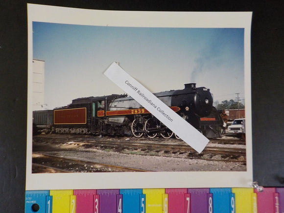 Photo Southern Railroad Locomotive #2839  8 X 10 Color Birmingham AL Close up