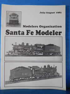 Santa Fe Modeler 1982 July Diesel Locomotive Data Amtra