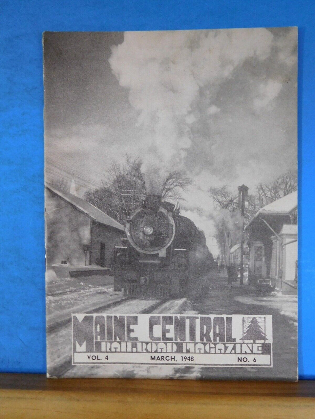 Maine Central Railroad Employees Magazine 1948 March
