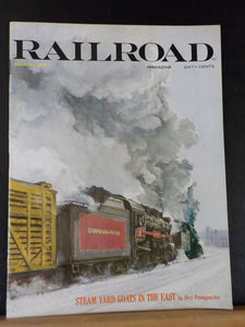 Railroad Magazine 1971 March Steam Yard goats in the east Alaska RR Roster