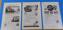 Ads Burlington Route #5 Advertisements from various magazines (10)
